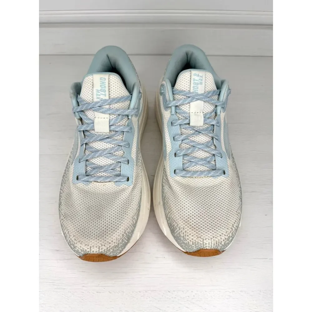 Brooks Ghost Max 2 Womens 8.5 B Coconut Milk Winter Sky Running Shoes 120420